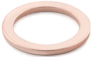 Con Flat Copper Gasket