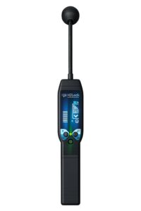 Tracer gas leak detector